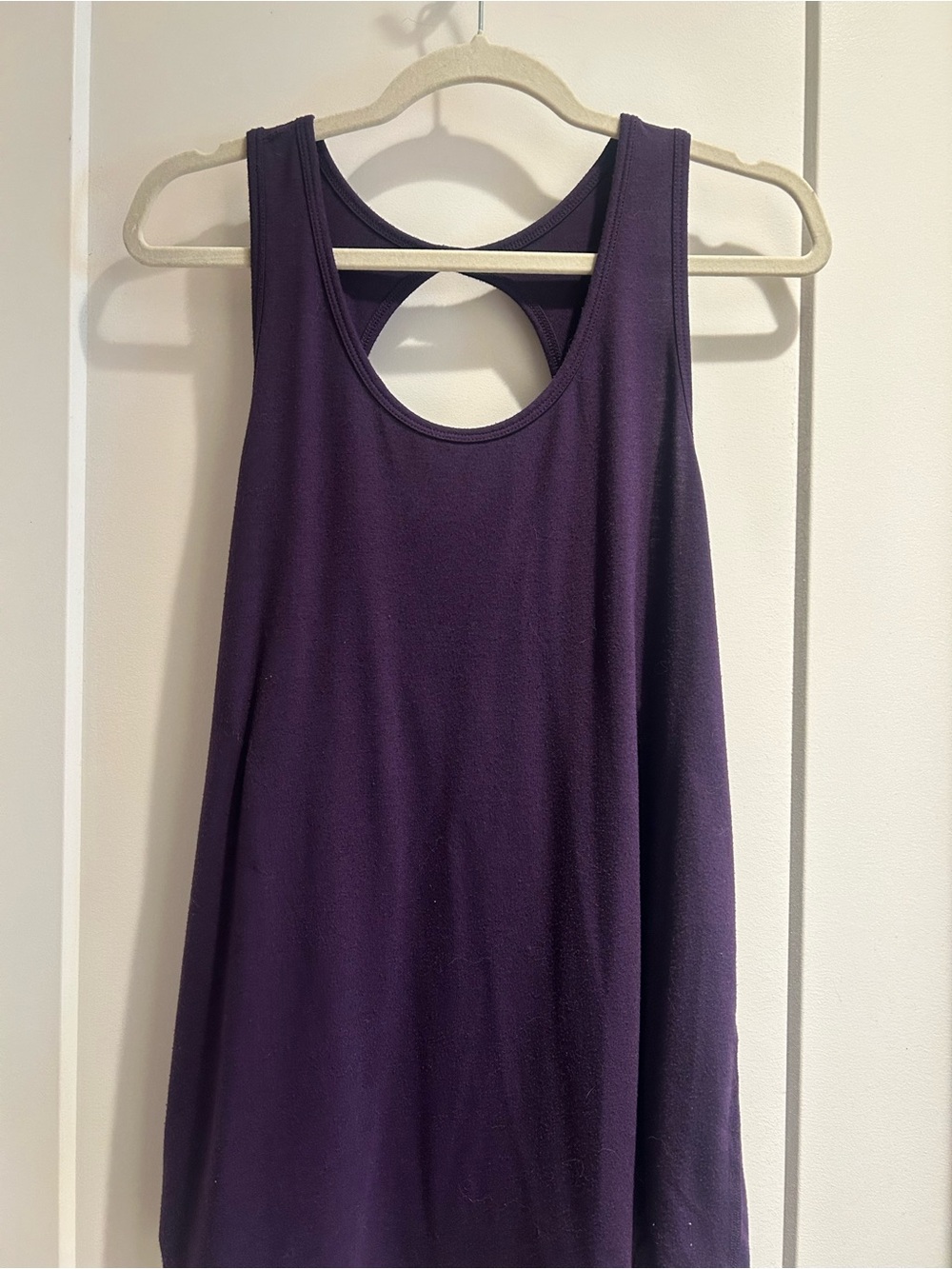 ZYIA Deep Purple Racerback Tank - Scoop Neck